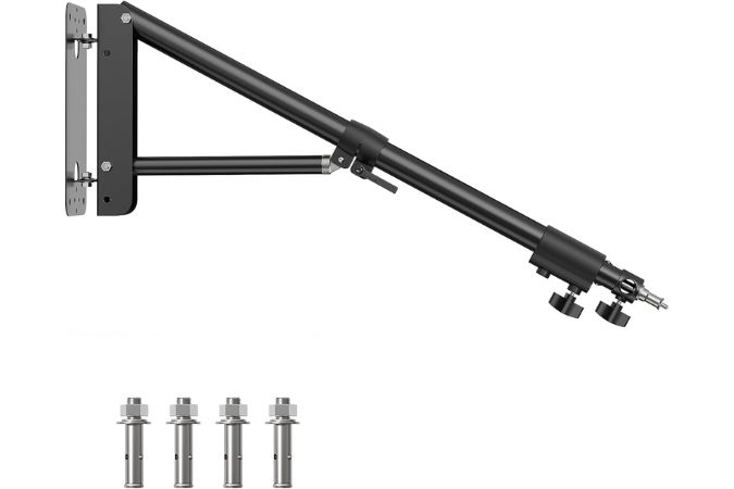 Ring Light Wall Mount Triangle Boom Arm