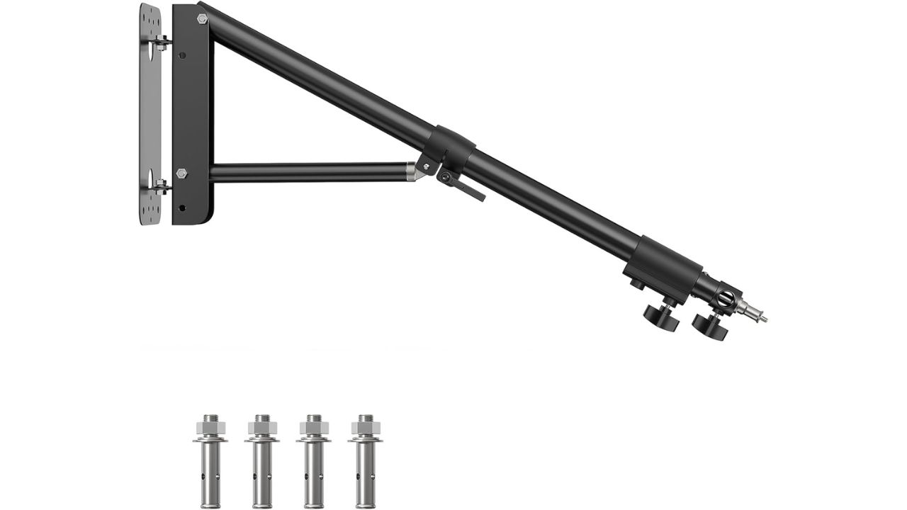 Ring Light Wall Mount Triangle Boom Arm