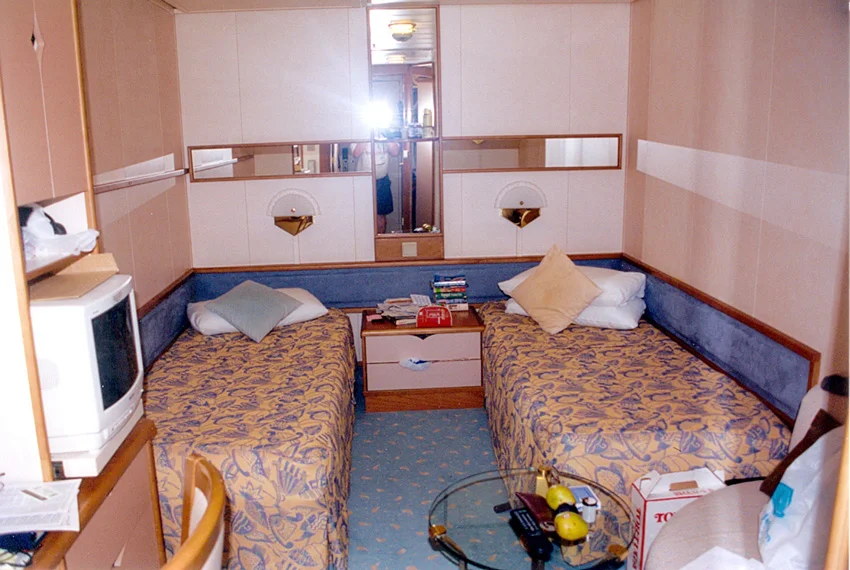 Inside a Cruise Sip's Master Bedroom