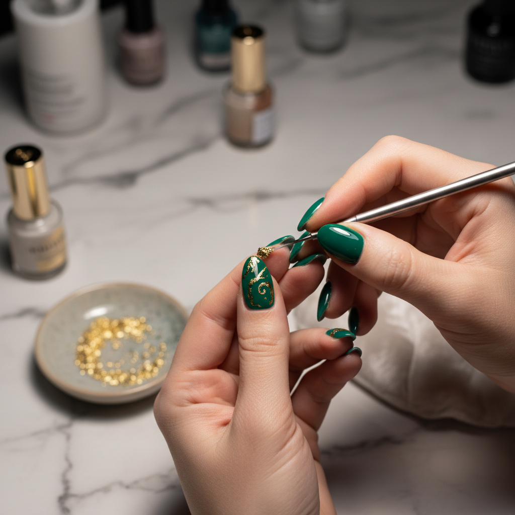 Bride with luxury beauty treatment