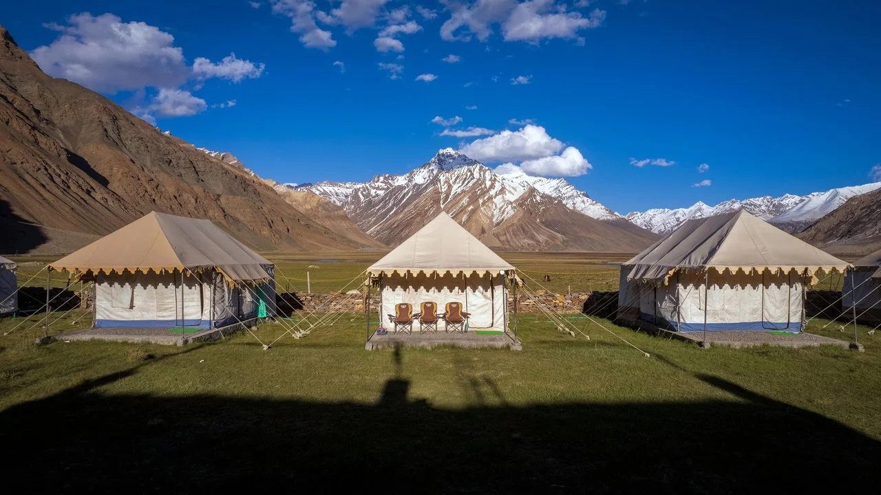 Camping in spiti