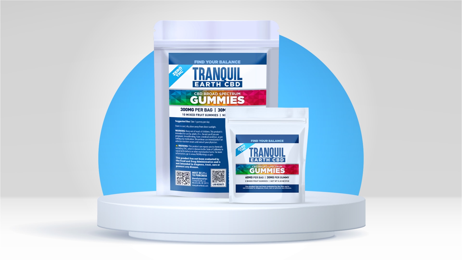 Tranquil Earth CBD - New & Improved Broad-Spectrum CBD Gummies