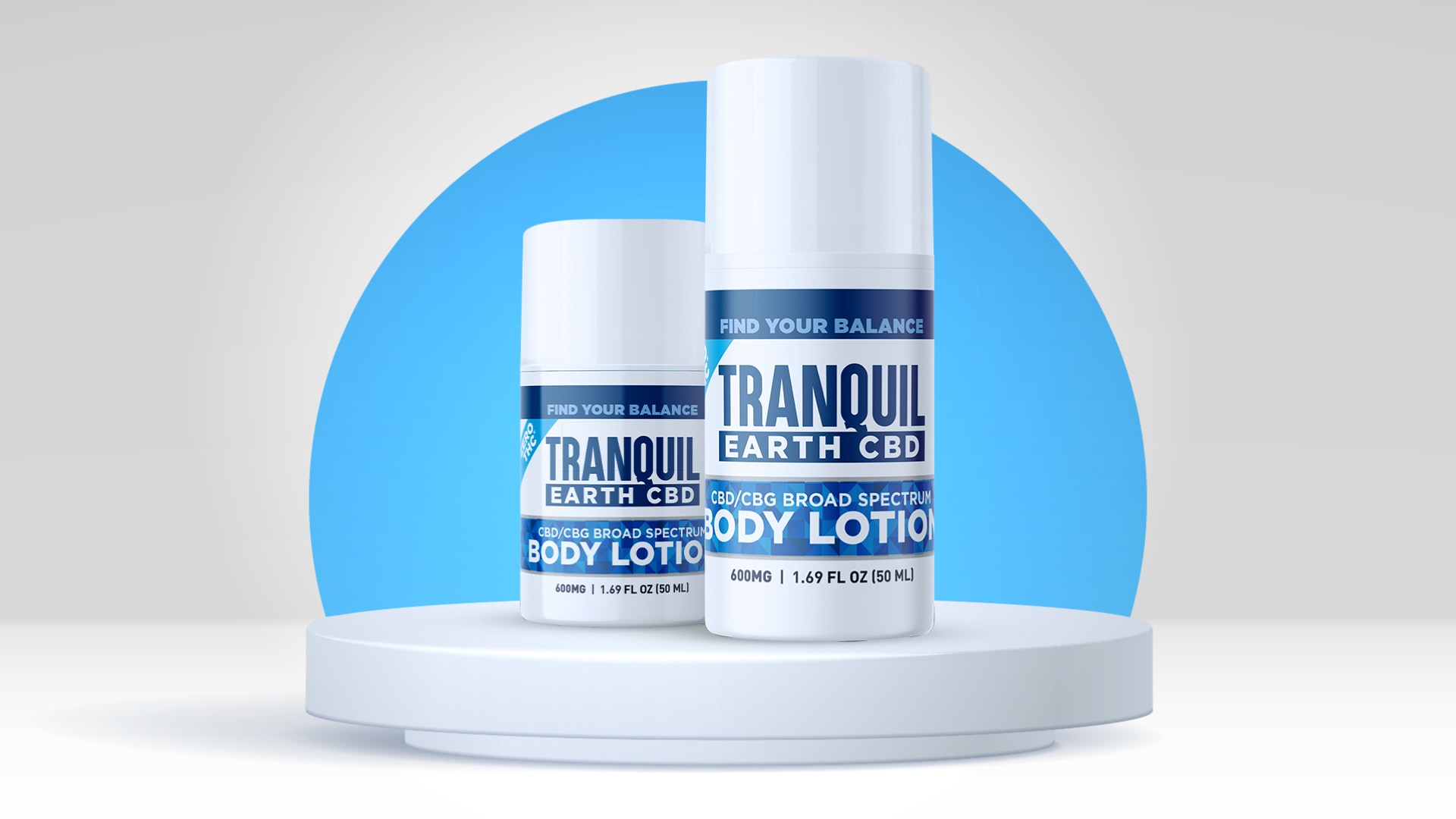 Tranquil Earth CBD - New & Improved CBD & CBG Body Lotion