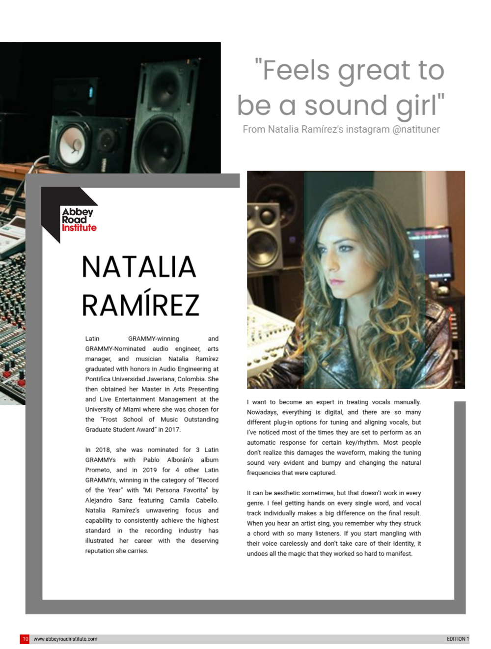 Abbey Road Institute — page 11