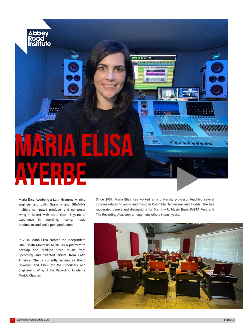 Abbey Road Institute — page 12