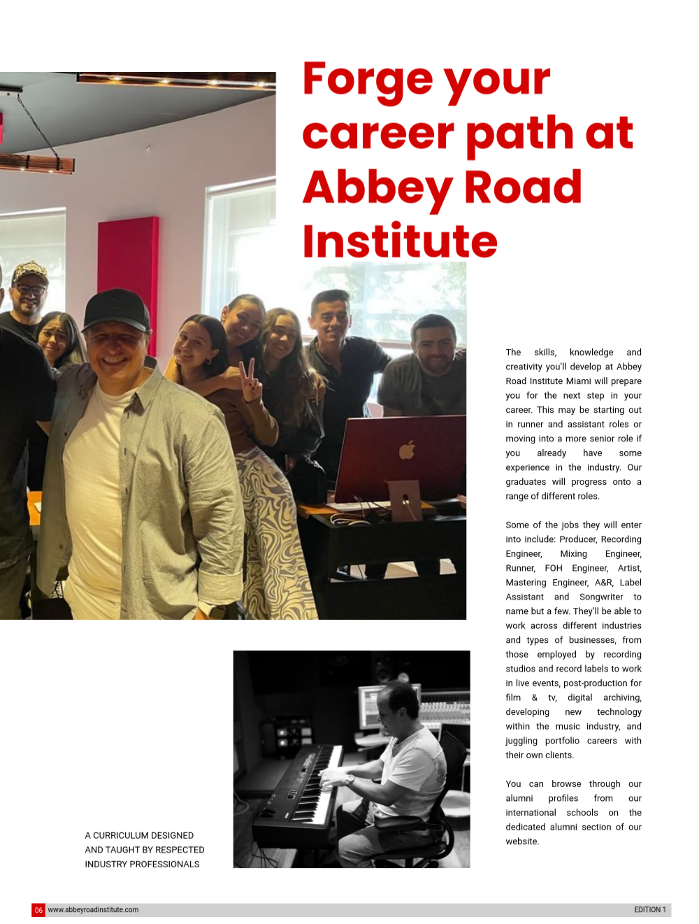 Abbey Road Institute — page 7