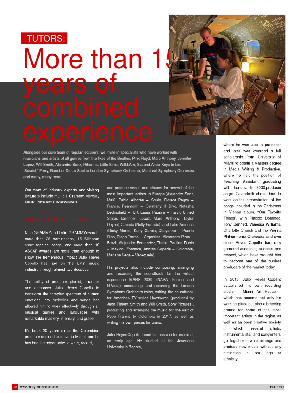 Abbey Road Institute — page 9