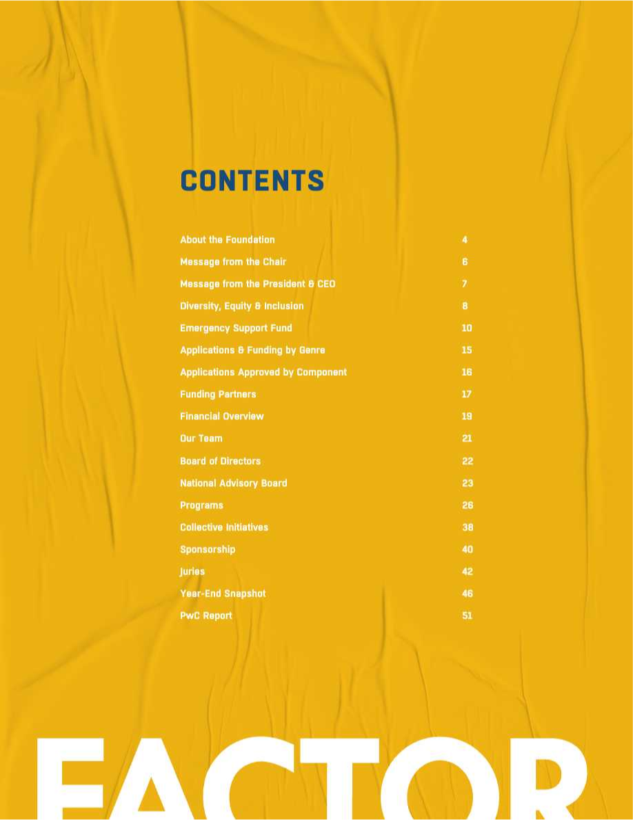FACTOR Annual Report 22/23 — page 3