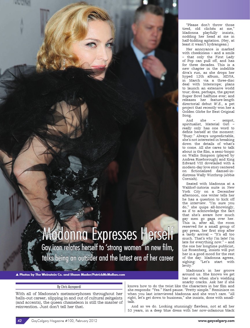 GayCalgary Magazine February 2012 — page 42