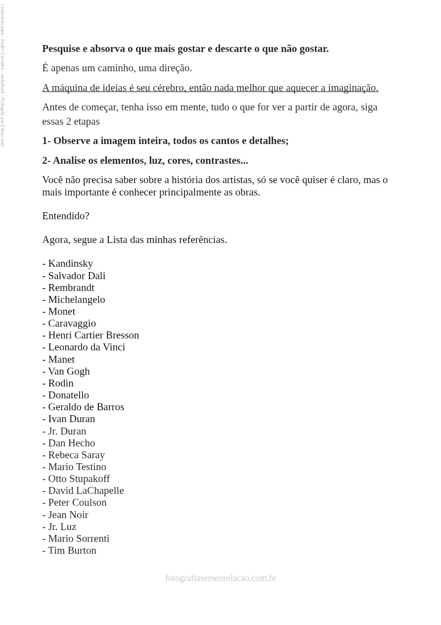 5 Passos para começar na fotografia — page 3