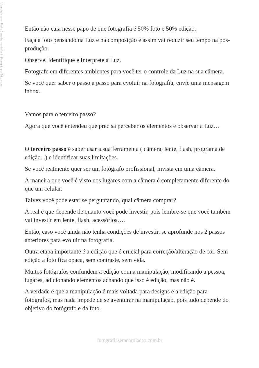 5 Passos para começar na fotografia — page 7