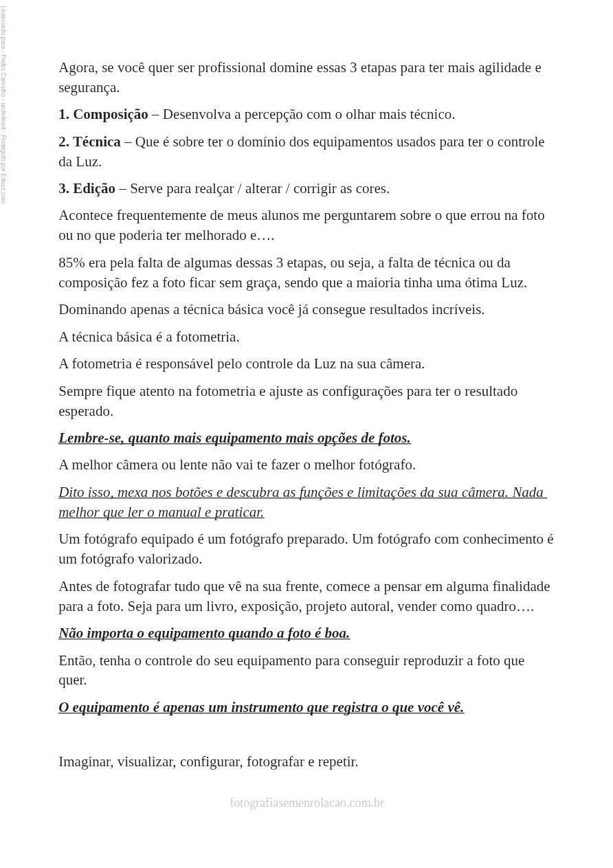 5 Passos para começar na fotografia — page 8