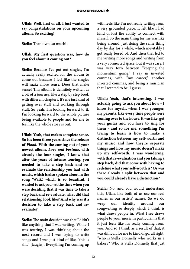 Somersault Magazine Issue 01 — page 12