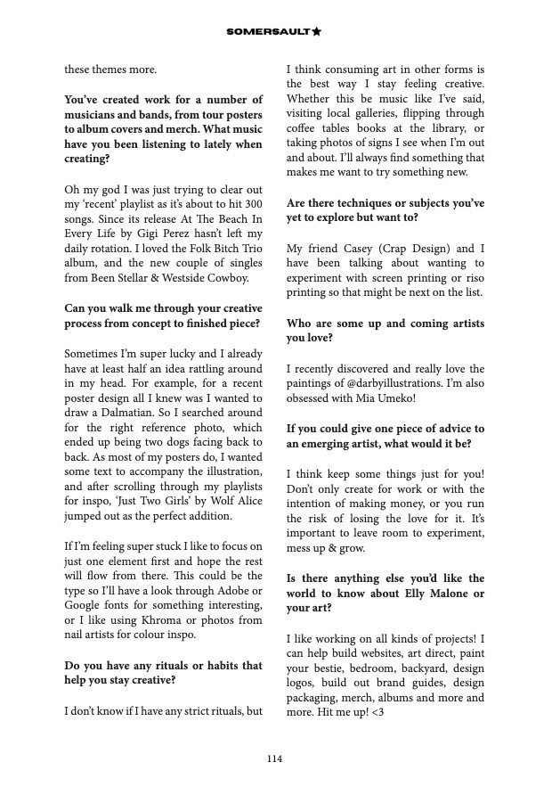 Somersault Magazine Issue 01 — page 114