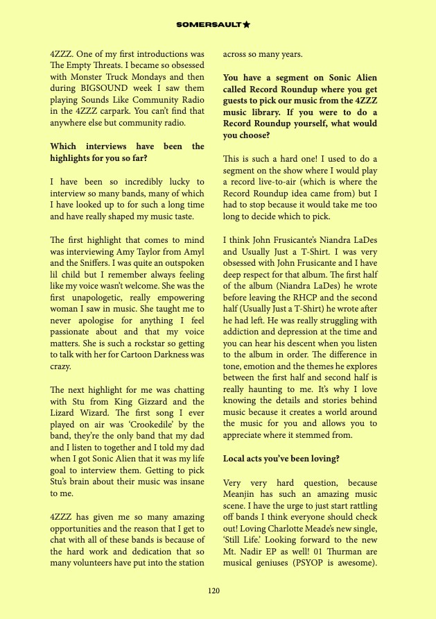 Somersault Magazine Issue 01 — page 120