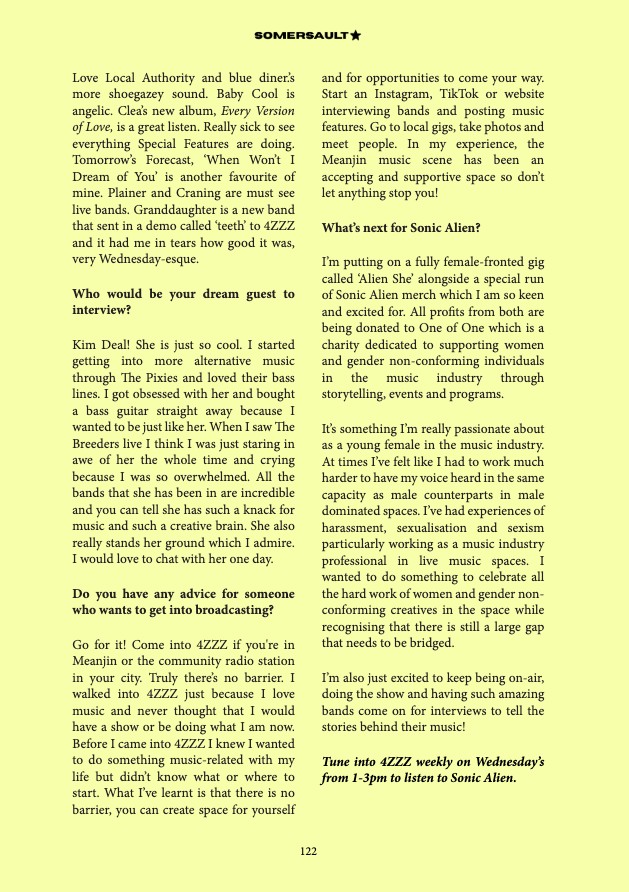 Somersault Magazine Issue 01 — page 122