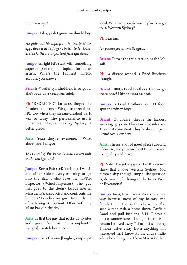 Somersault Magazine Issue 01 — page 175