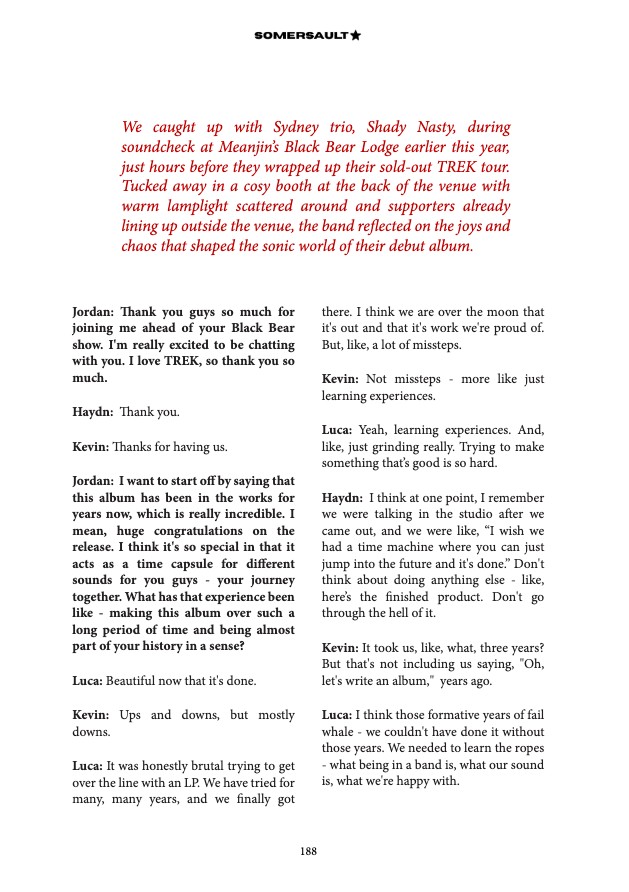 Somersault Magazine Issue 01 — page 188