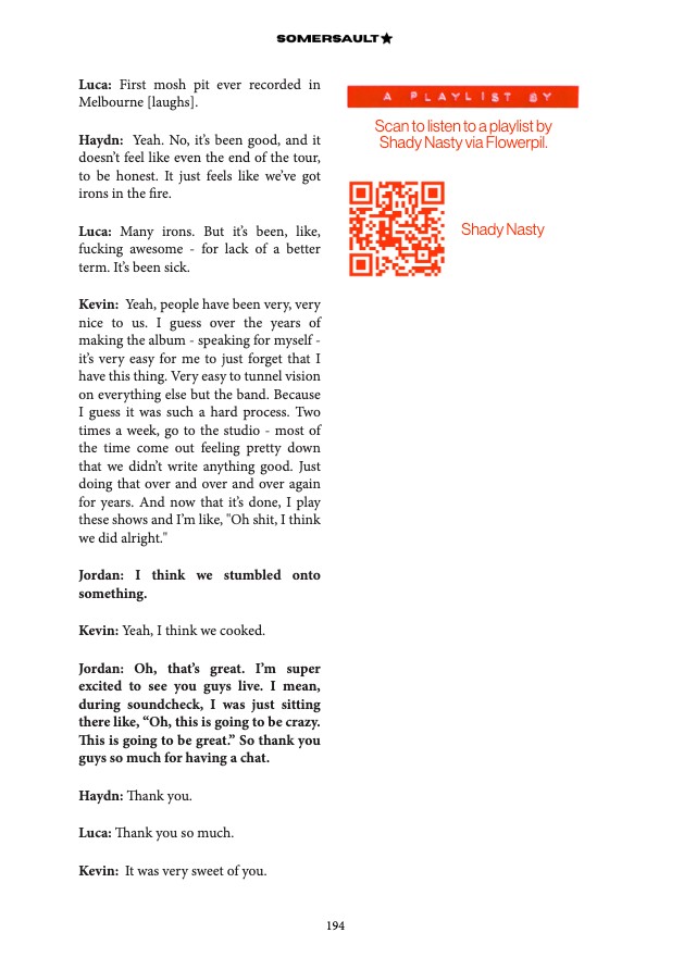 Somersault Magazine Issue 01 — page 194