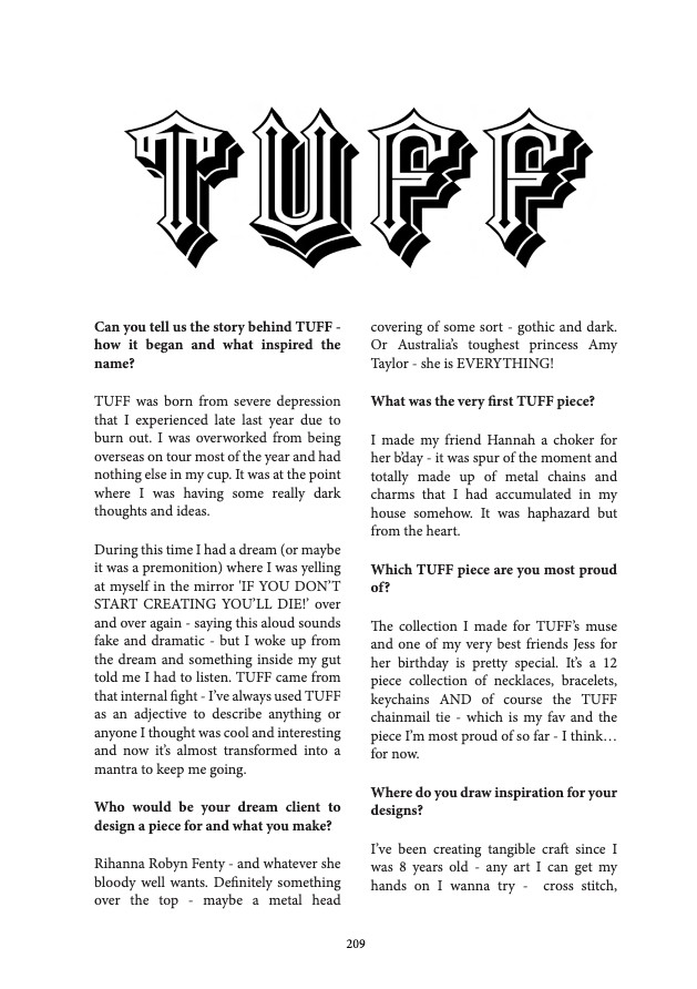 Somersault Magazine Issue 01 — page 209
