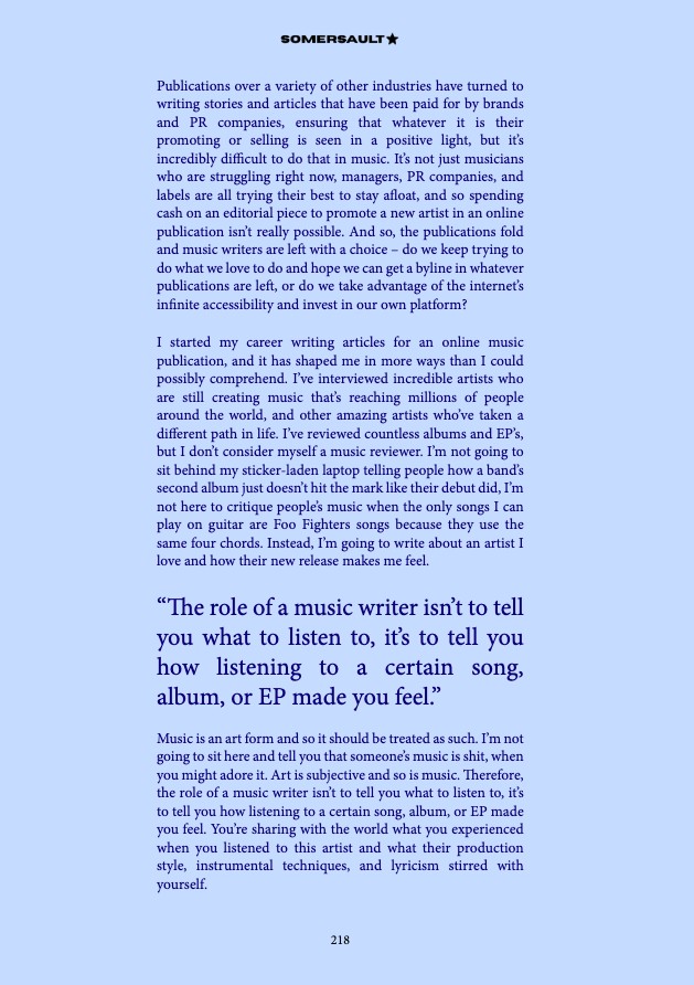 Somersault Magazine Issue 01 — page 218