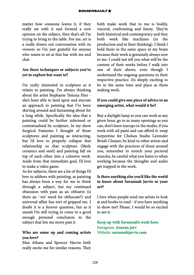 Somersault Magazine Issue 01 — page 228