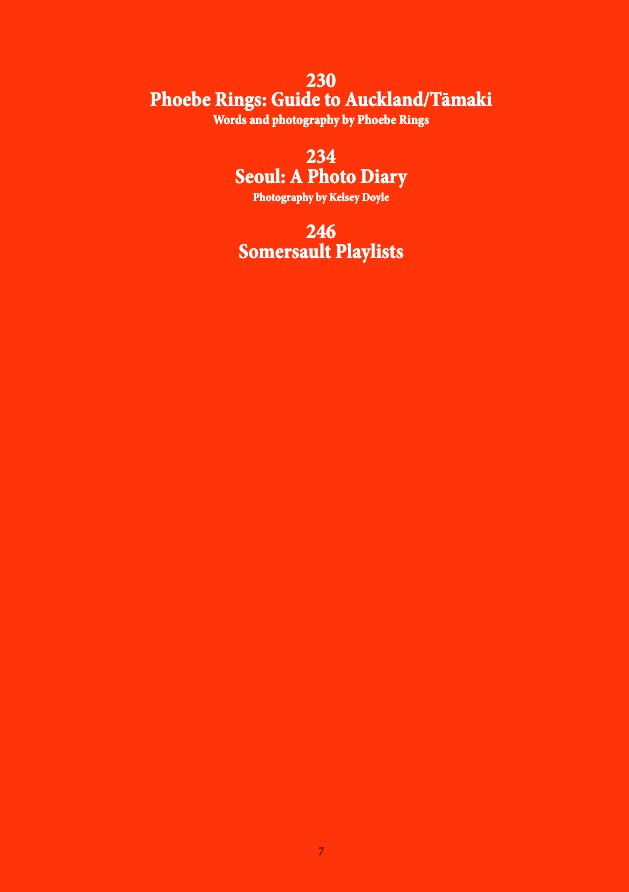 Somersault Magazine Issue 01 — page 7