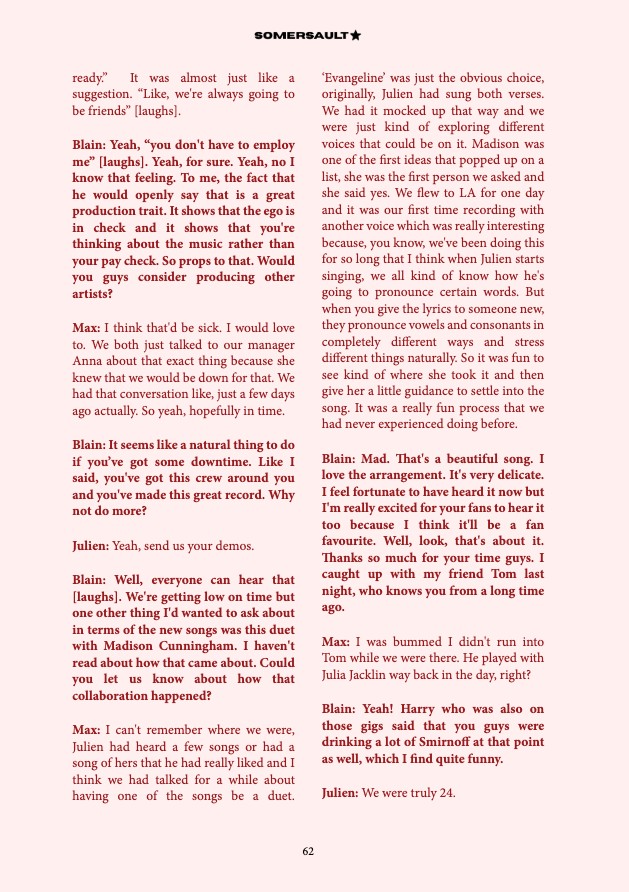 Somersault Magazine Issue 01 — page 62