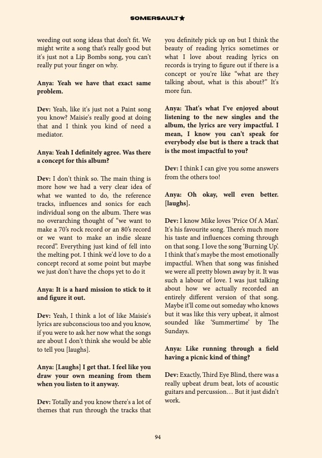 Somersault Magazine Issue 01 — page 94