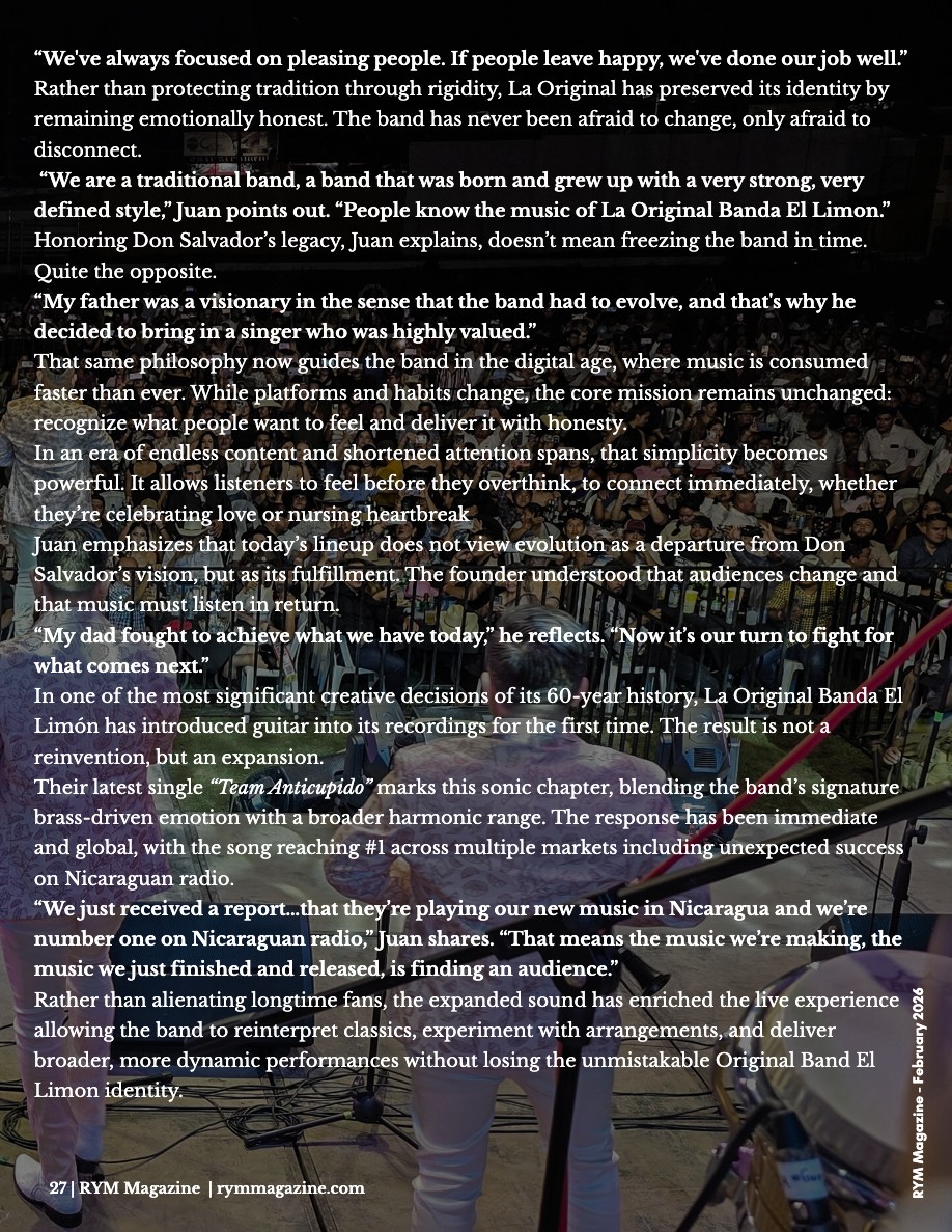 February 2026 Edition | Legacy Rewired: Héctor Mier Jr. & The Architects of Romance — page 27