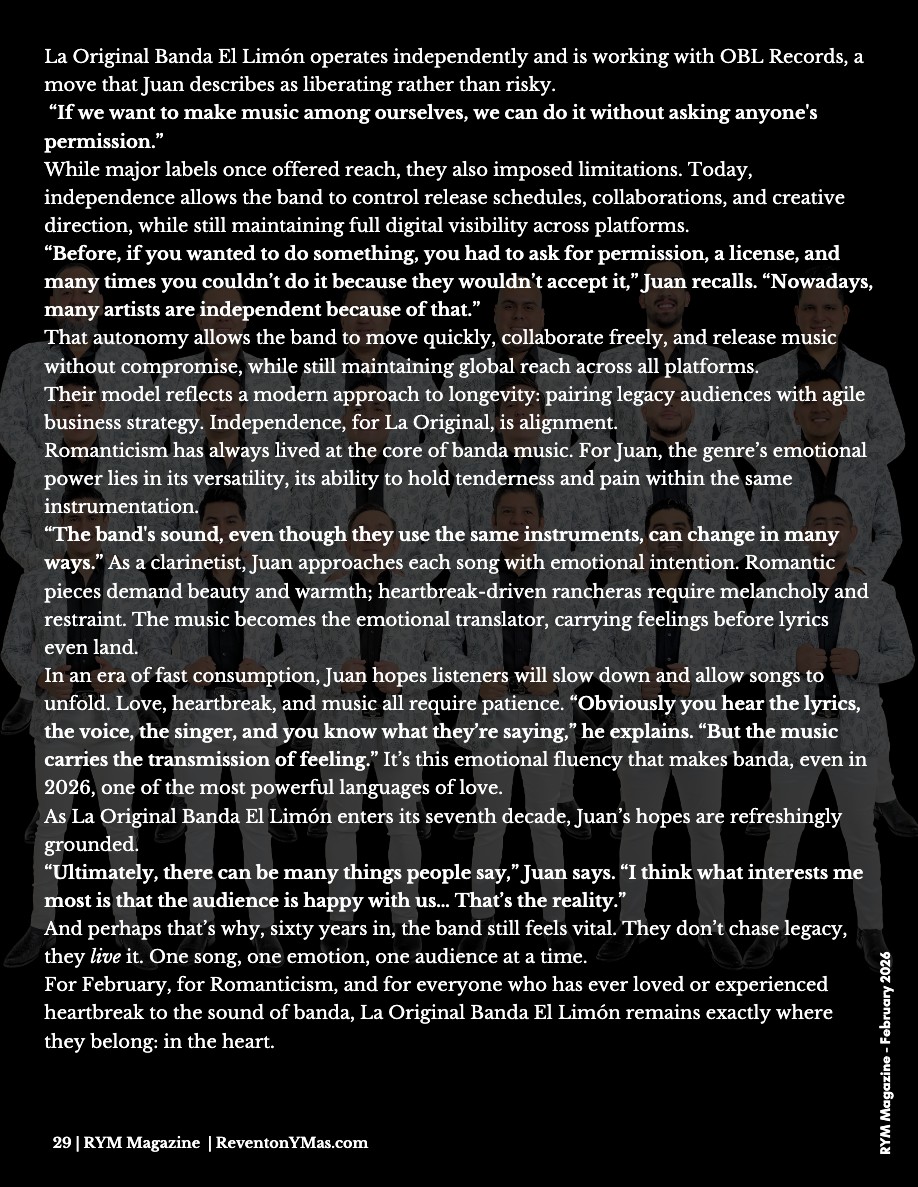 February 2026 Edition | Legacy Rewired: Héctor Mier Jr. & The Architects of Romance — page 29