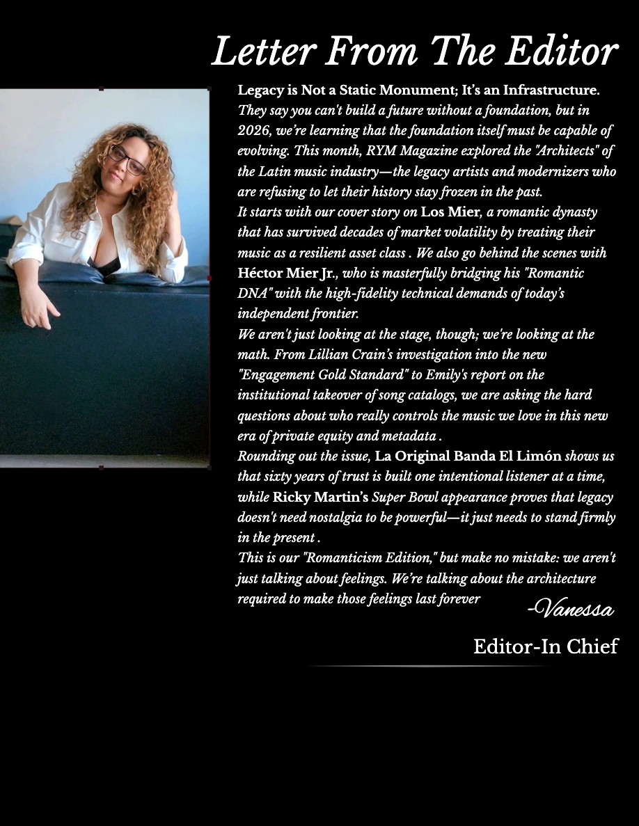 February 2026 Edition | Legacy Rewired: Héctor Mier Jr. & The Architects of Romance — page 33