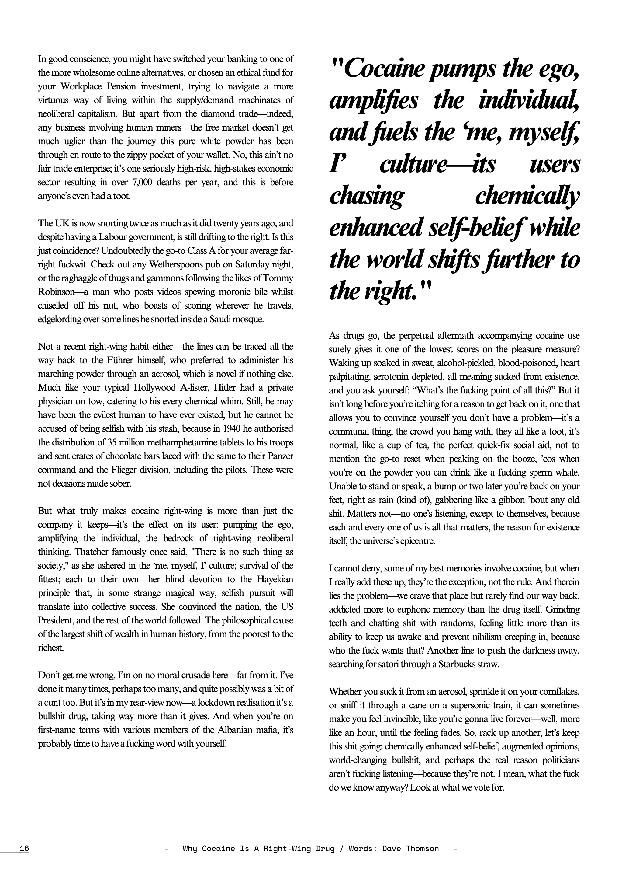 Sprawl Magazine - Issue 2 — page 16