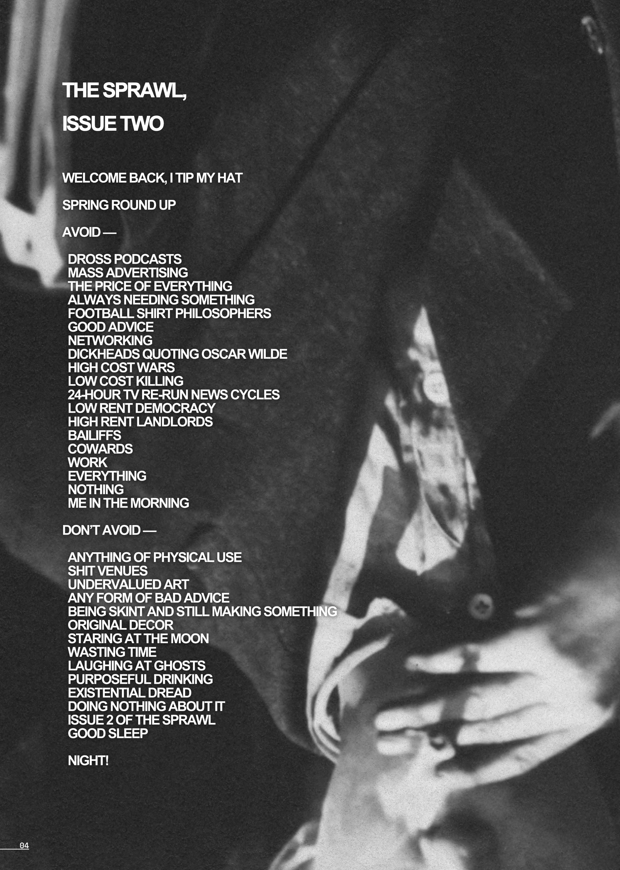 Sprawl Magazine - Issue 2 — page 4