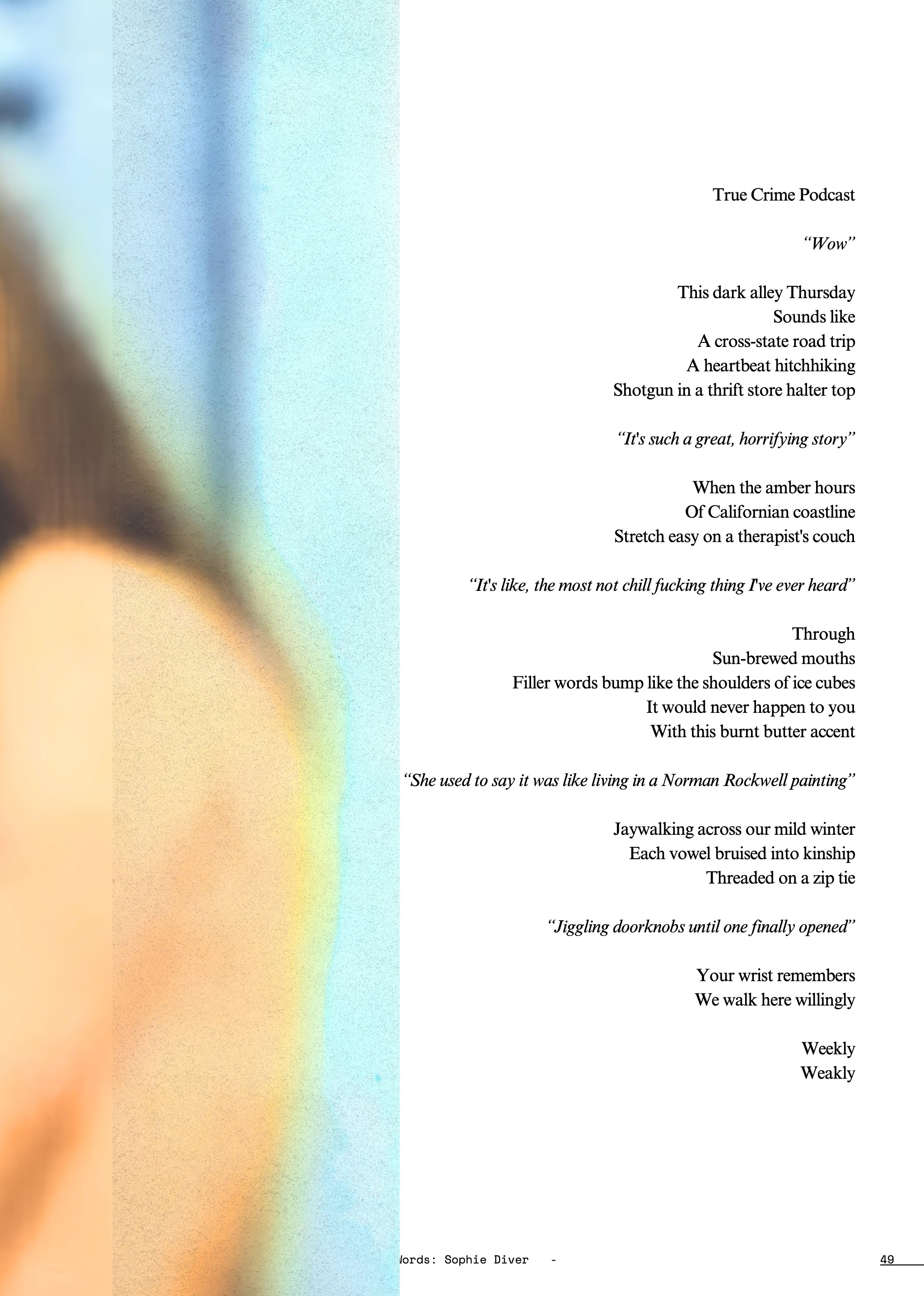 Sprawl Magazine - Issue 2 — page 49