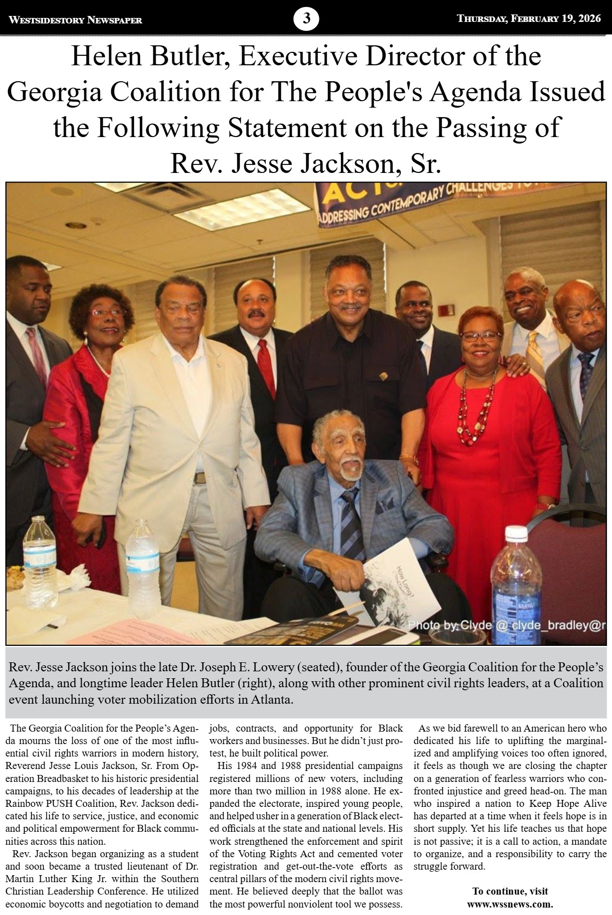 WSSNews | Volume 39 No. 48 — page 3