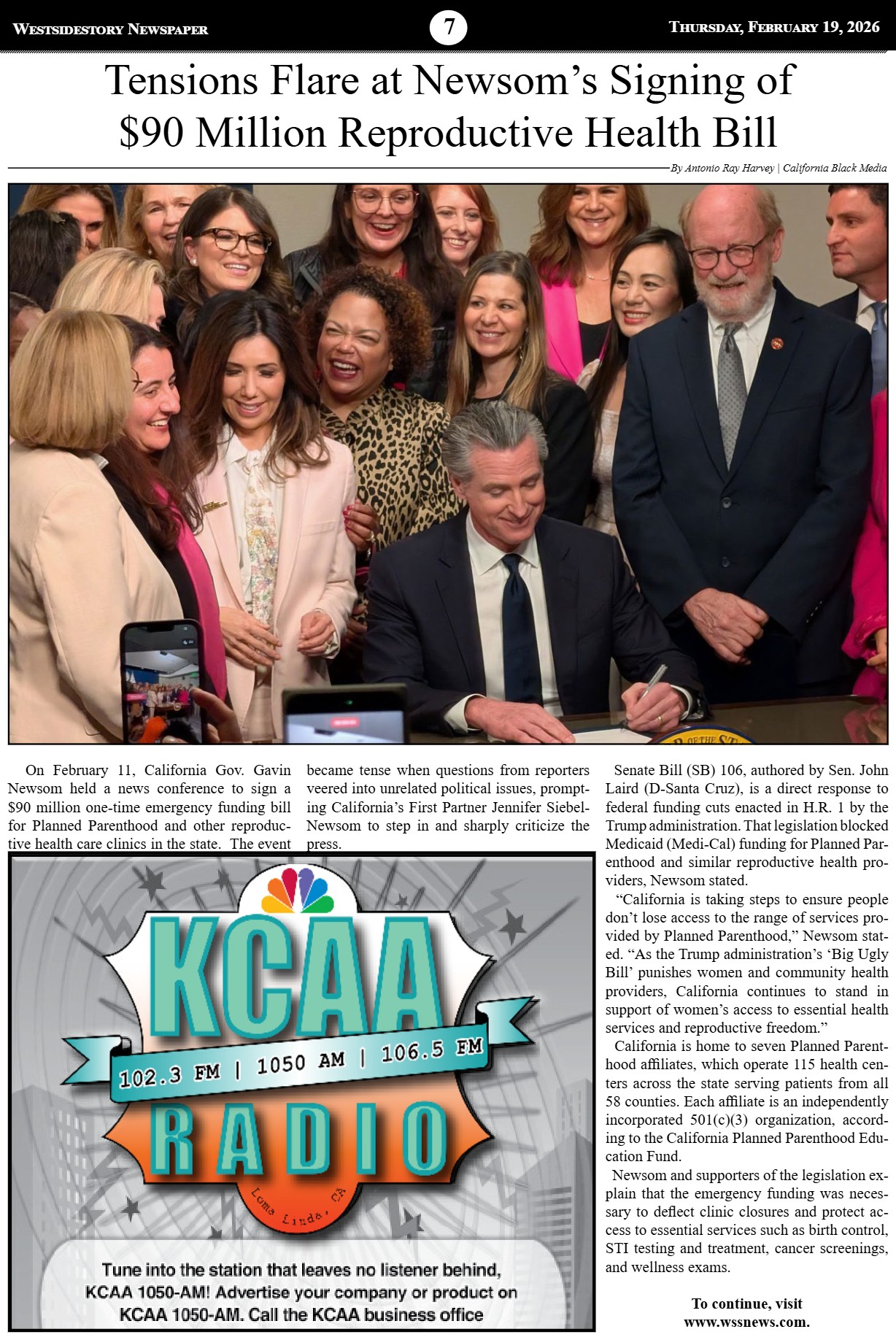 WSSNews | Volume 39 No. 48 — page 7