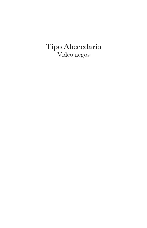 Tipo Abecedario - Videojuegos — page 5
