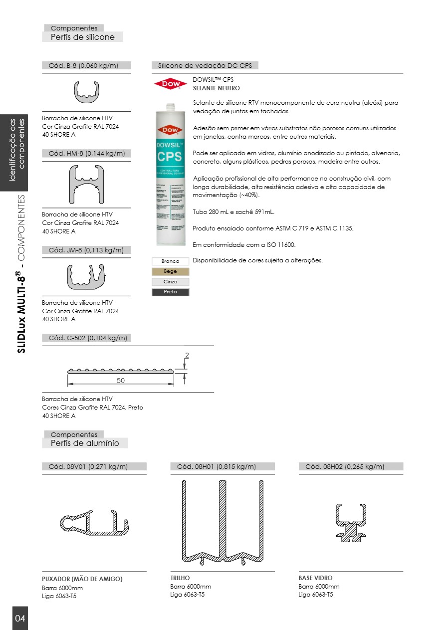 Manual SLIDLux MULTI-8® — page 8