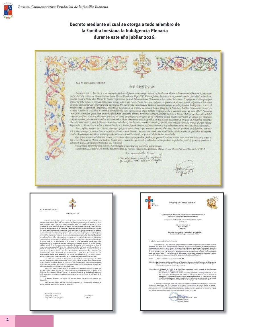 75 Aniversario Misioneras Clarisas — page 2