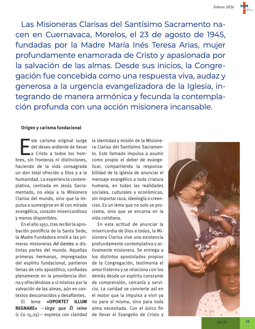 75 Aniversario Misioneras Clarisas — page 11