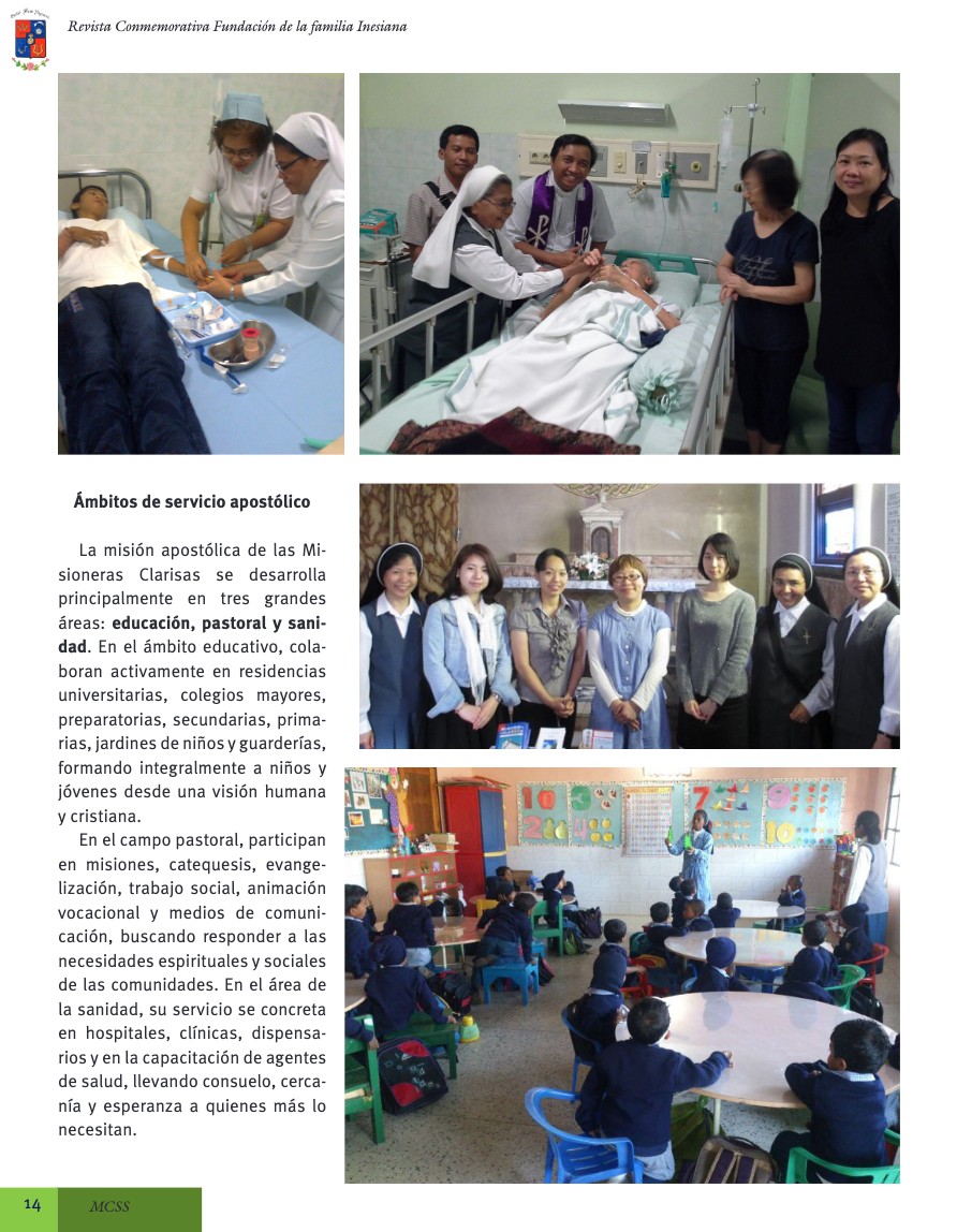75 Aniversario Misioneras Clarisas — page 14