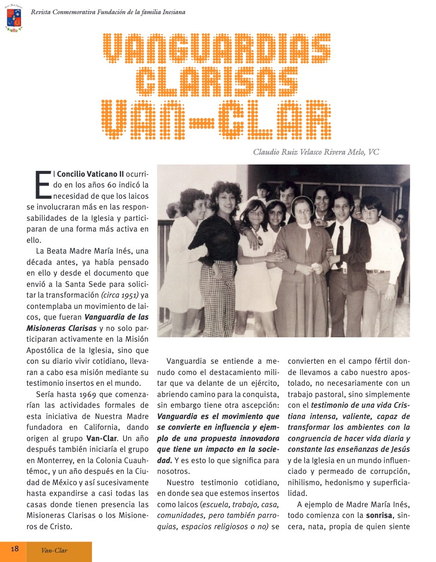 75 Aniversario Misioneras Clarisas — page 18