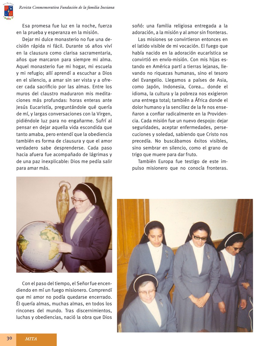 75 Aniversario Misioneras Clarisas — page 30