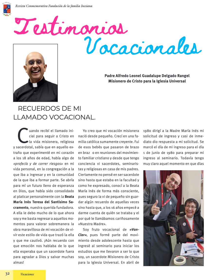 75 Aniversario Misioneras Clarisas — page 32