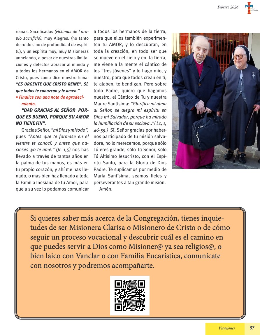 75 Aniversario Misioneras Clarisas — page 37