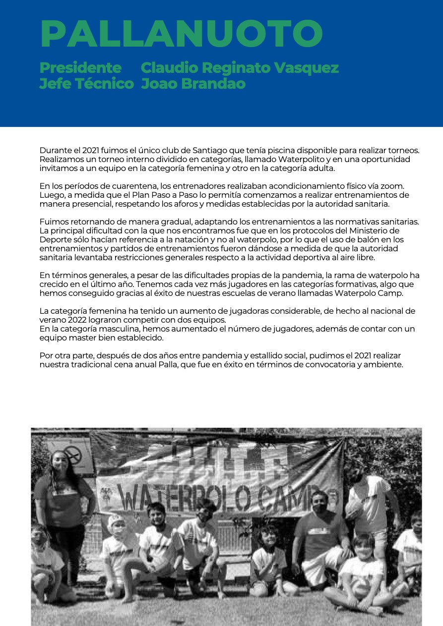 Memoria Anual 2021 CDP Stadio Italiano — page 19