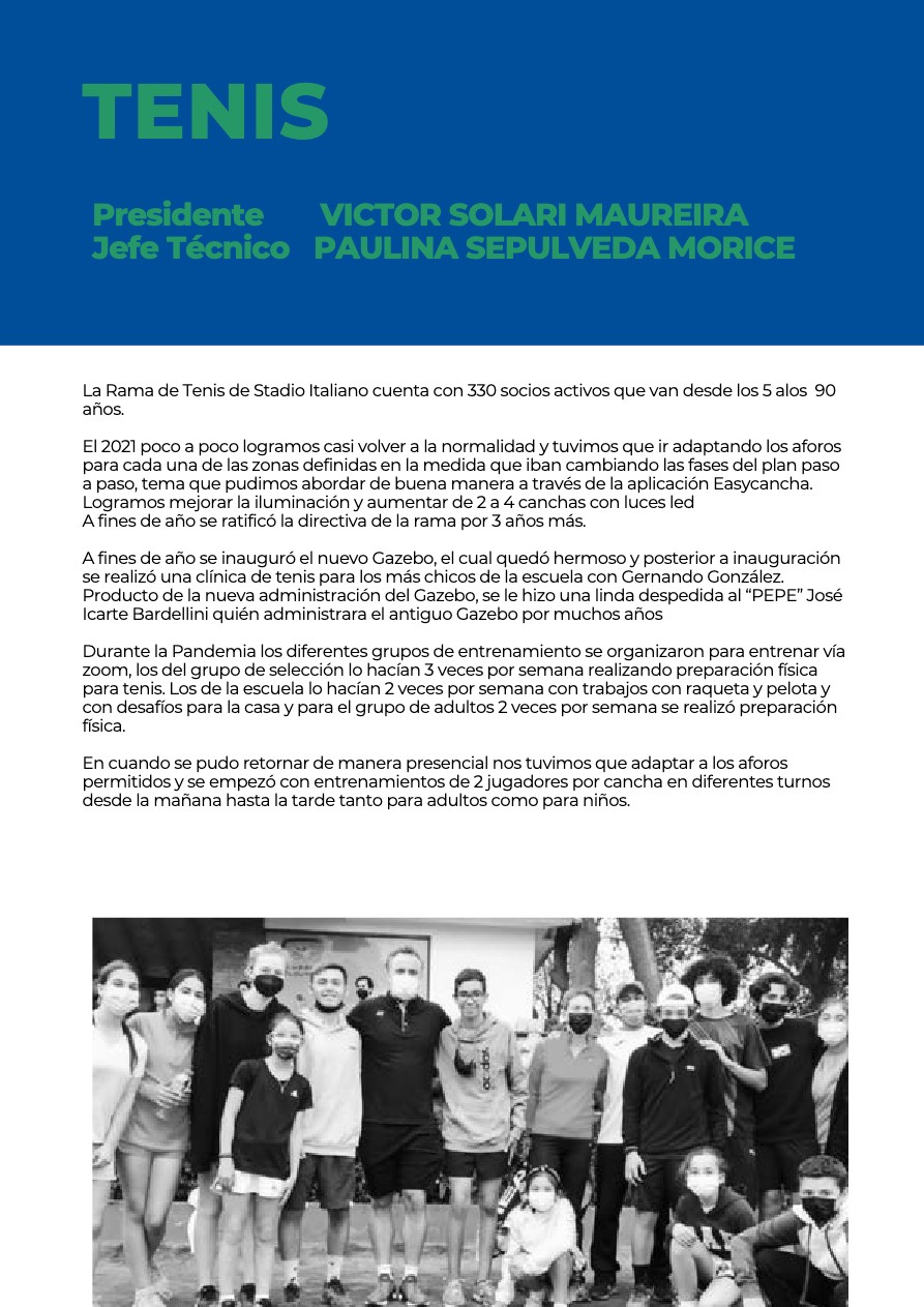 Memoria Anual 2021 CDP Stadio Italiano — page 32