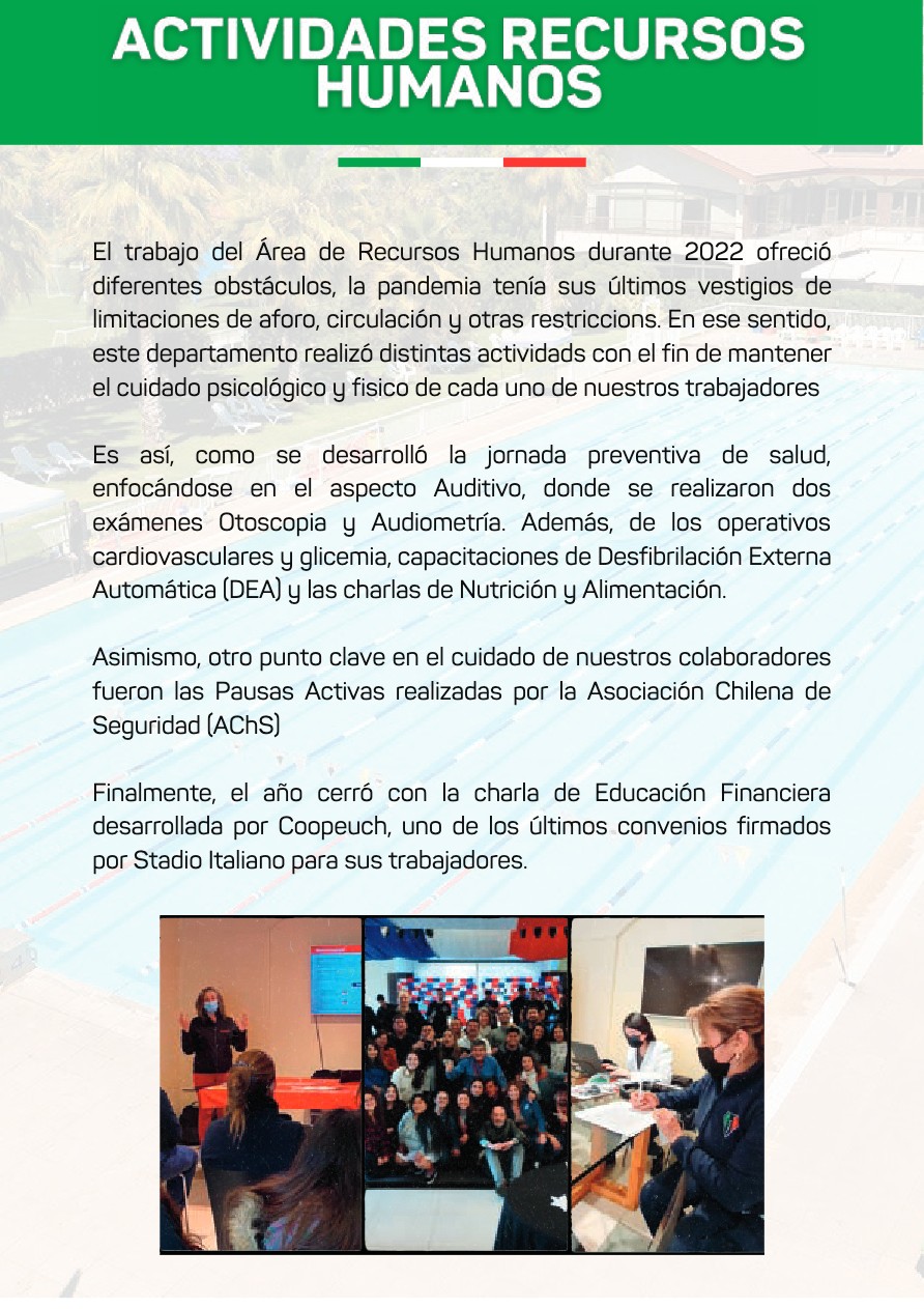 Memoria Anual 2022 — page 11