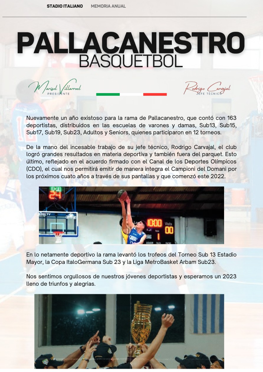 Memoria Anual 2022 — page 39